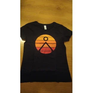 Women's Stargate T-shirt - Tau'ri Symbol (black)