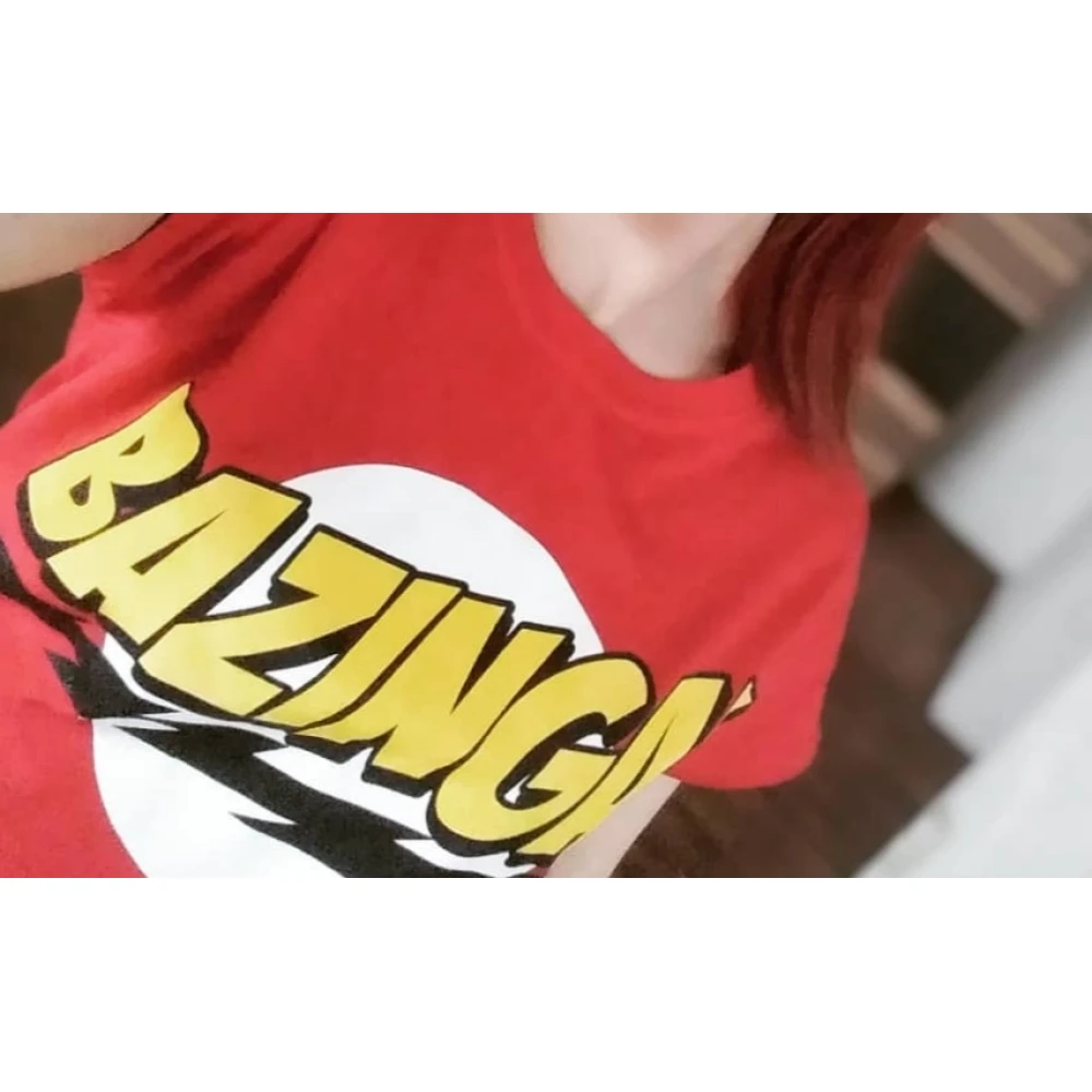Women's T-shirt The Big Bang Theory: Bazinga