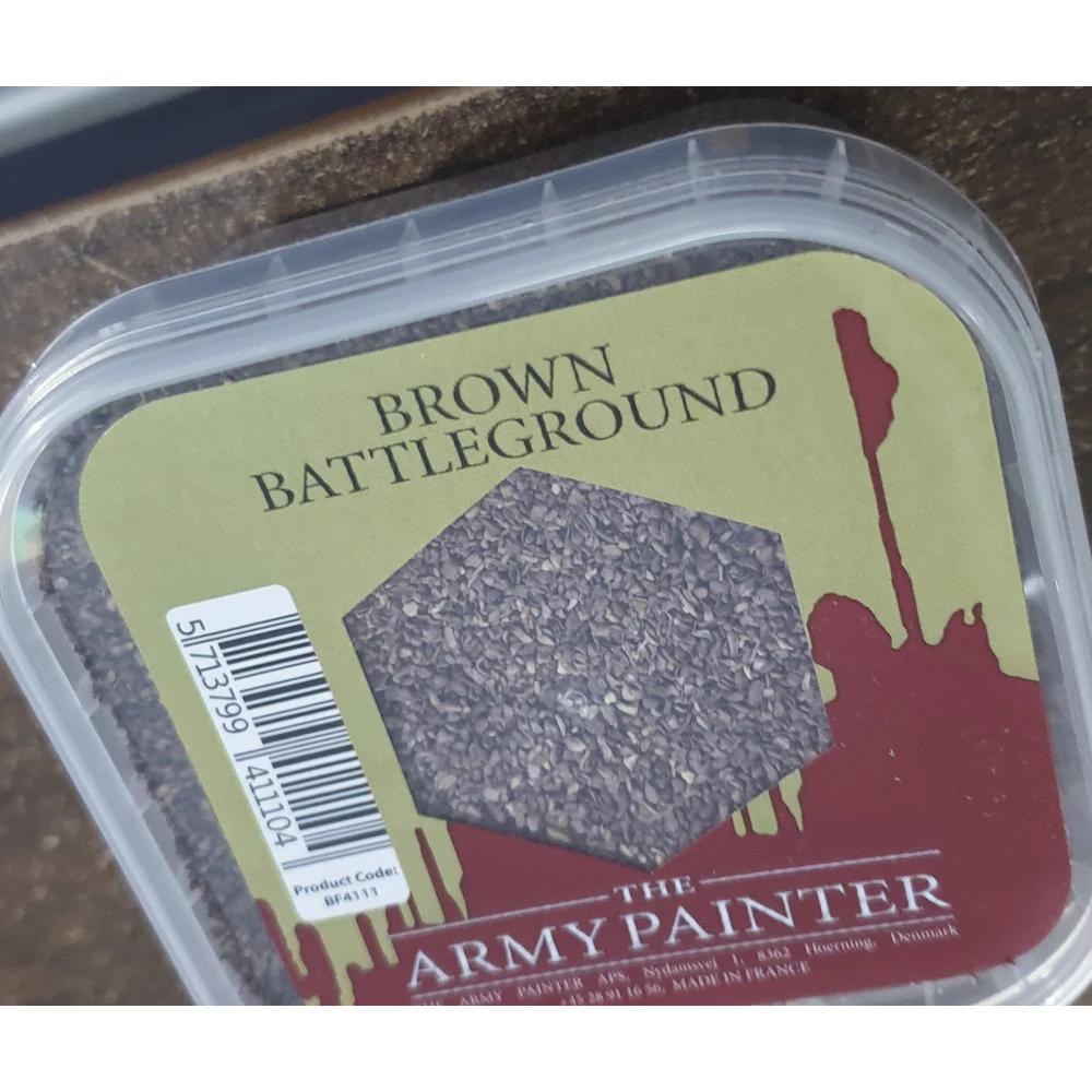Dekorace Army Painter - Brown Battleground, posyp