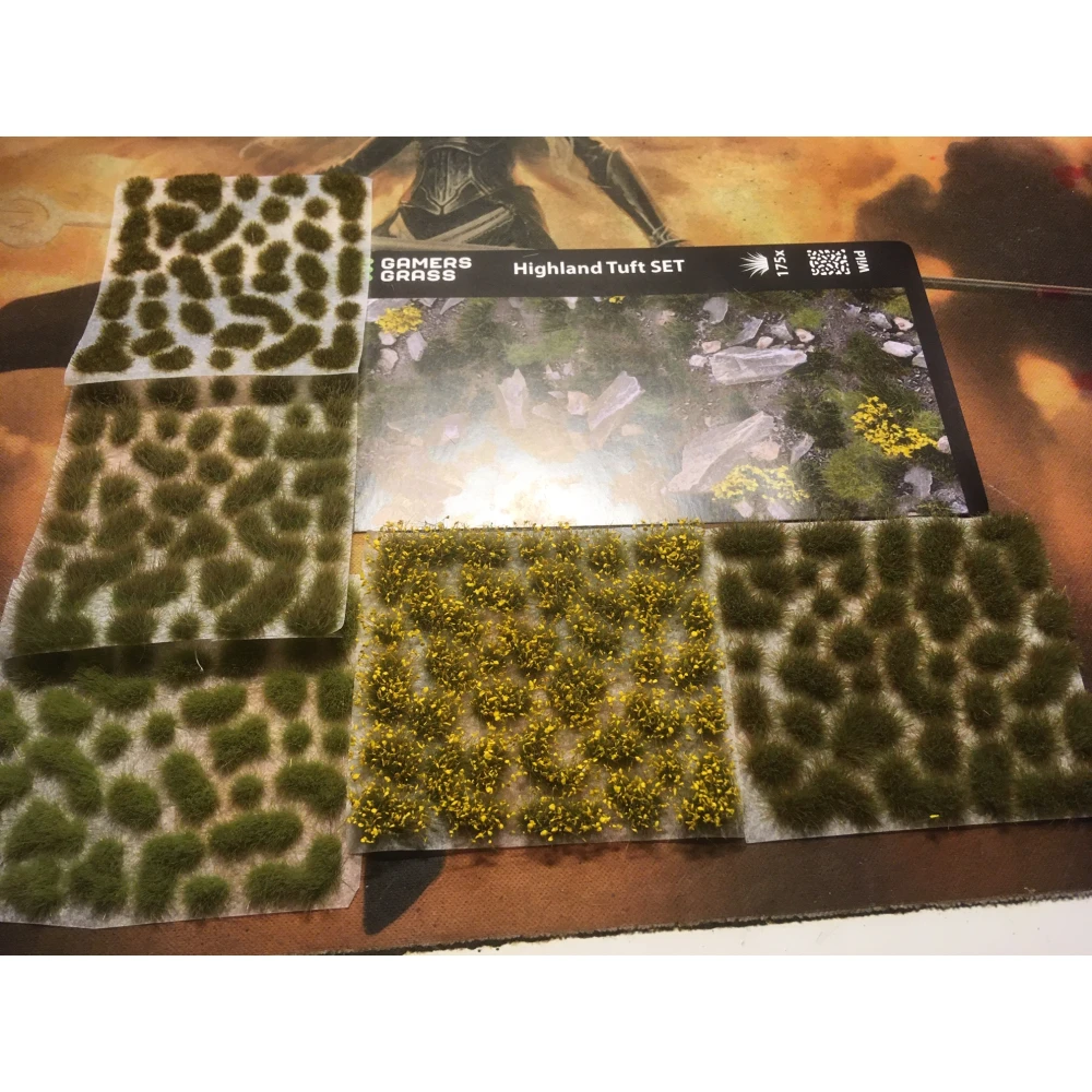 Dekorácie GamersGrass - Highland Tuft Set
