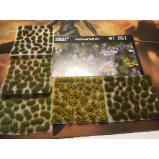 Dekorácie GamersGrass - Highland Tuft Set