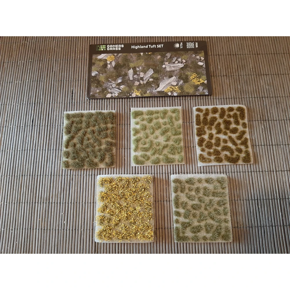 Dekorácie GamersGrass - Highland Tuft Set
