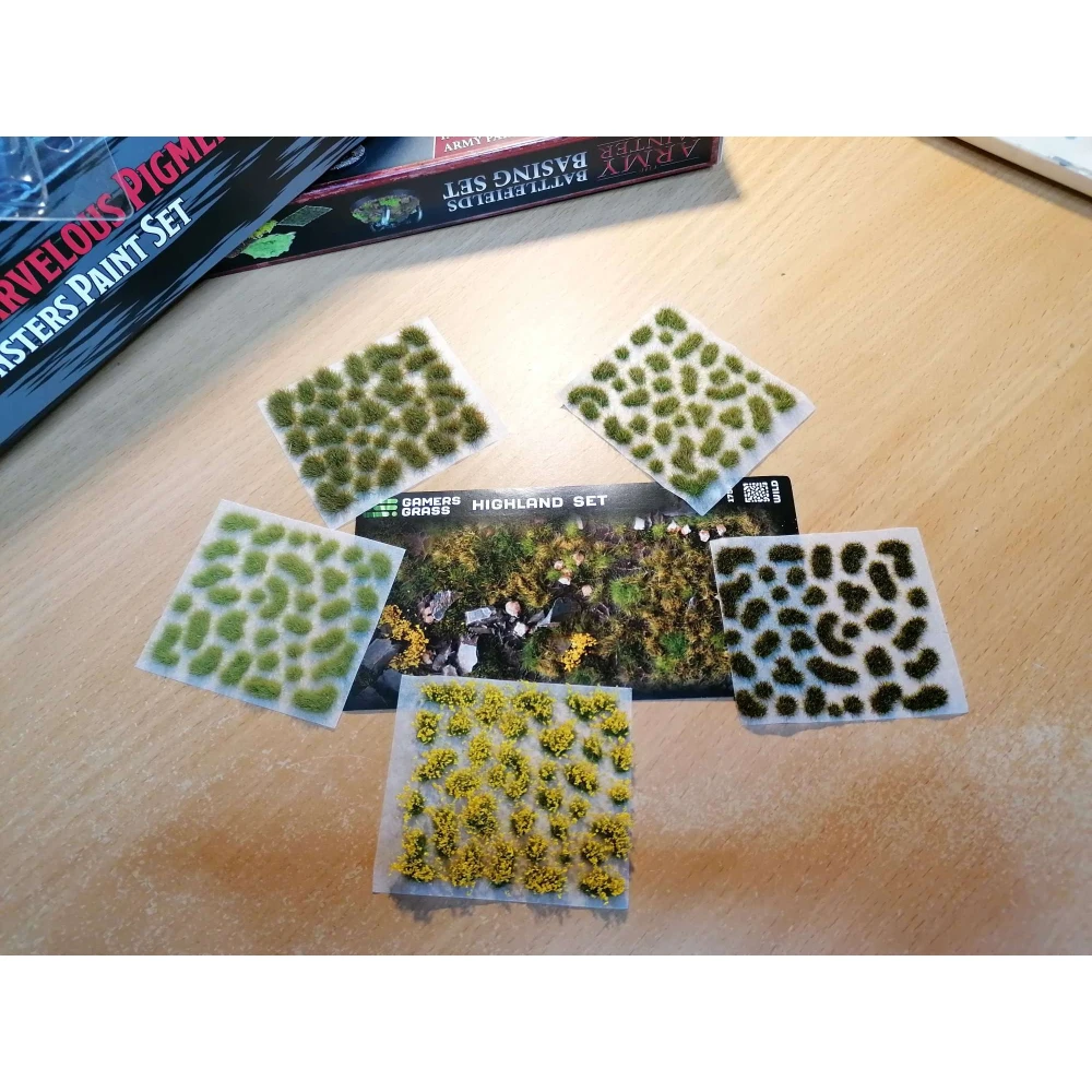 Dekorácie GamersGrass - Highland Tuft Set