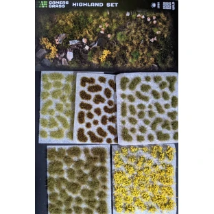 Dekorácie GamersGrass - Highland Tuft Set