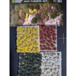 Dekorace GamersGrass - Wild Flowers Set