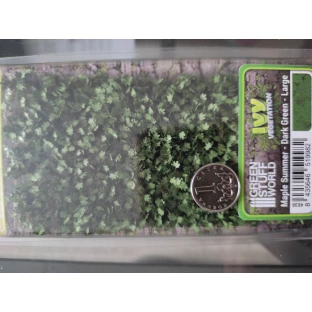 Dekorace Green Stuff World: Ivy Foliage - Dark Green Maple - Large