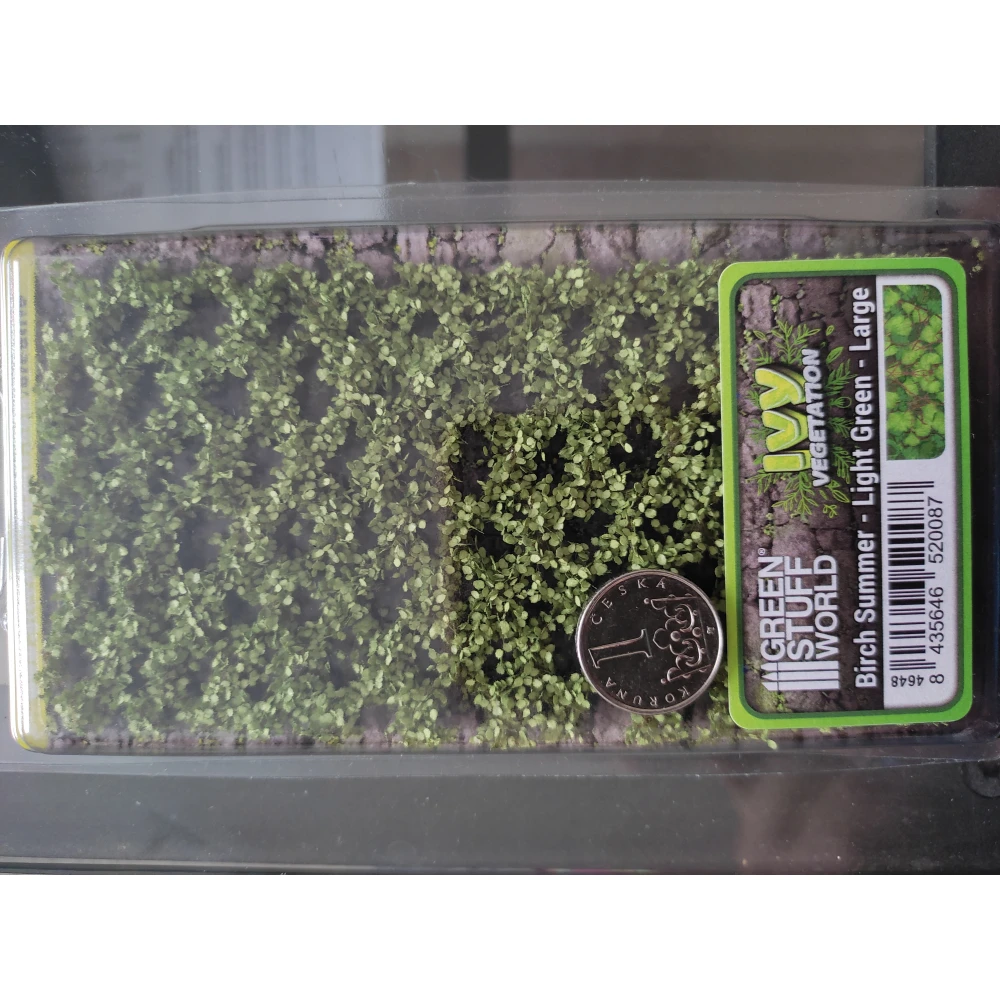 Dekorace Green Stuff World: Ivy Foliage - Light Green Birch - Large