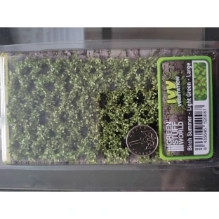 Dekorace Green Stuff World: Ivy Foliage - Light Green Birch - Large