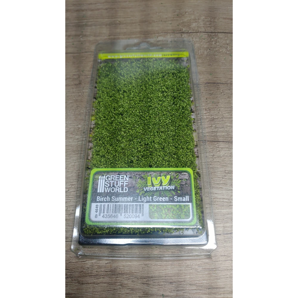 Dekorace Green Stuff World: Ivy Foliage - Light Green Birch - Small