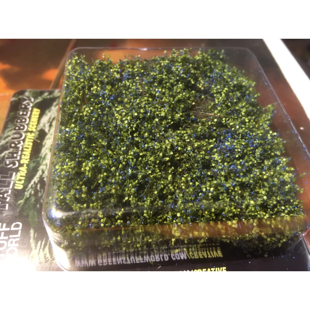 Dekorace Green Stuff World - Tall Shrubbery: Blue Green