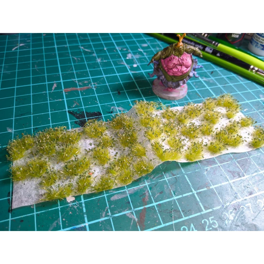 Shrubs Tufts Decoration - Dark Green, self-adhesive