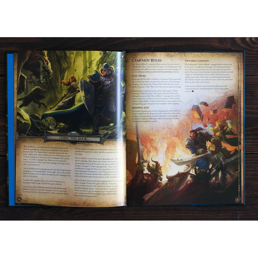 Descent Second Edition: Heirs of Blood Campaign Book