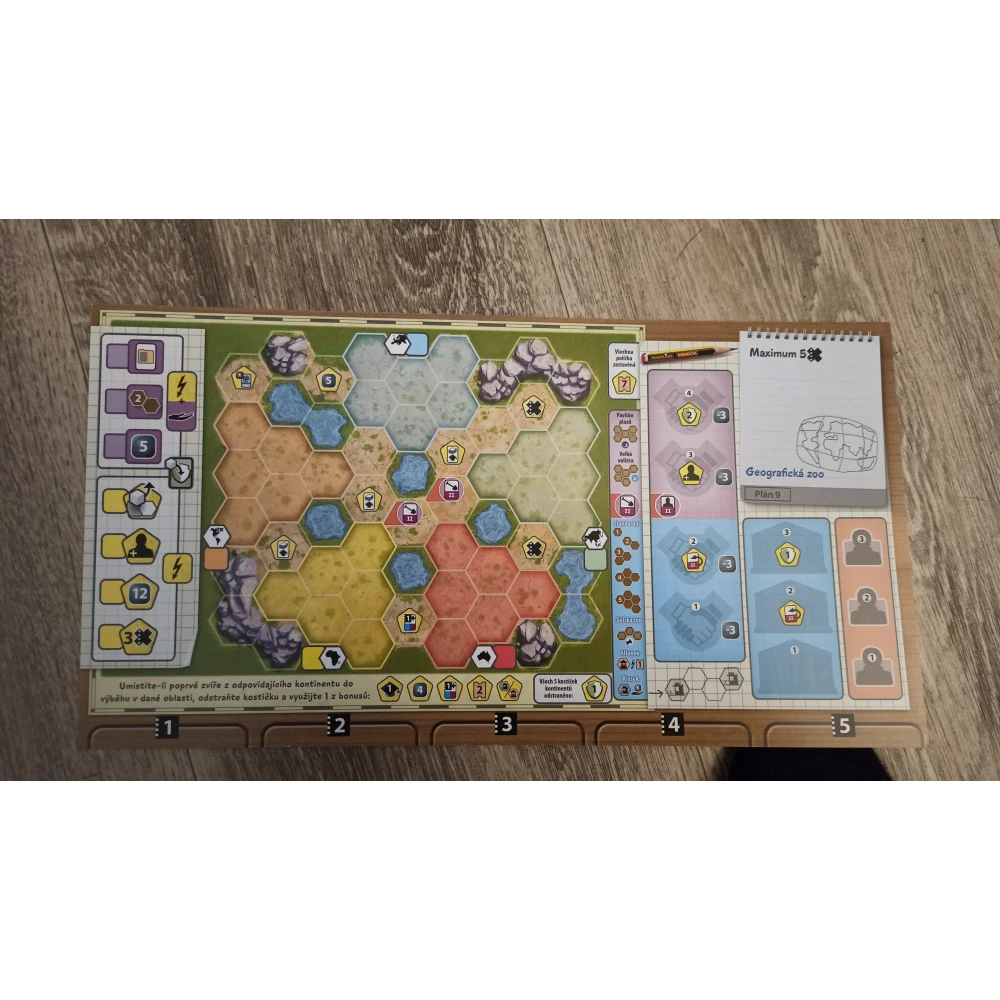 Spielertableau für Arche Nova