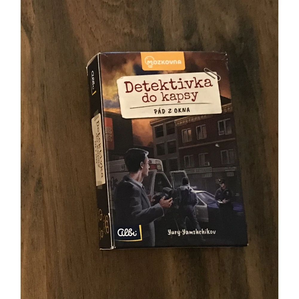 Detektivka do kapsy - Pád z okna (2. případ)