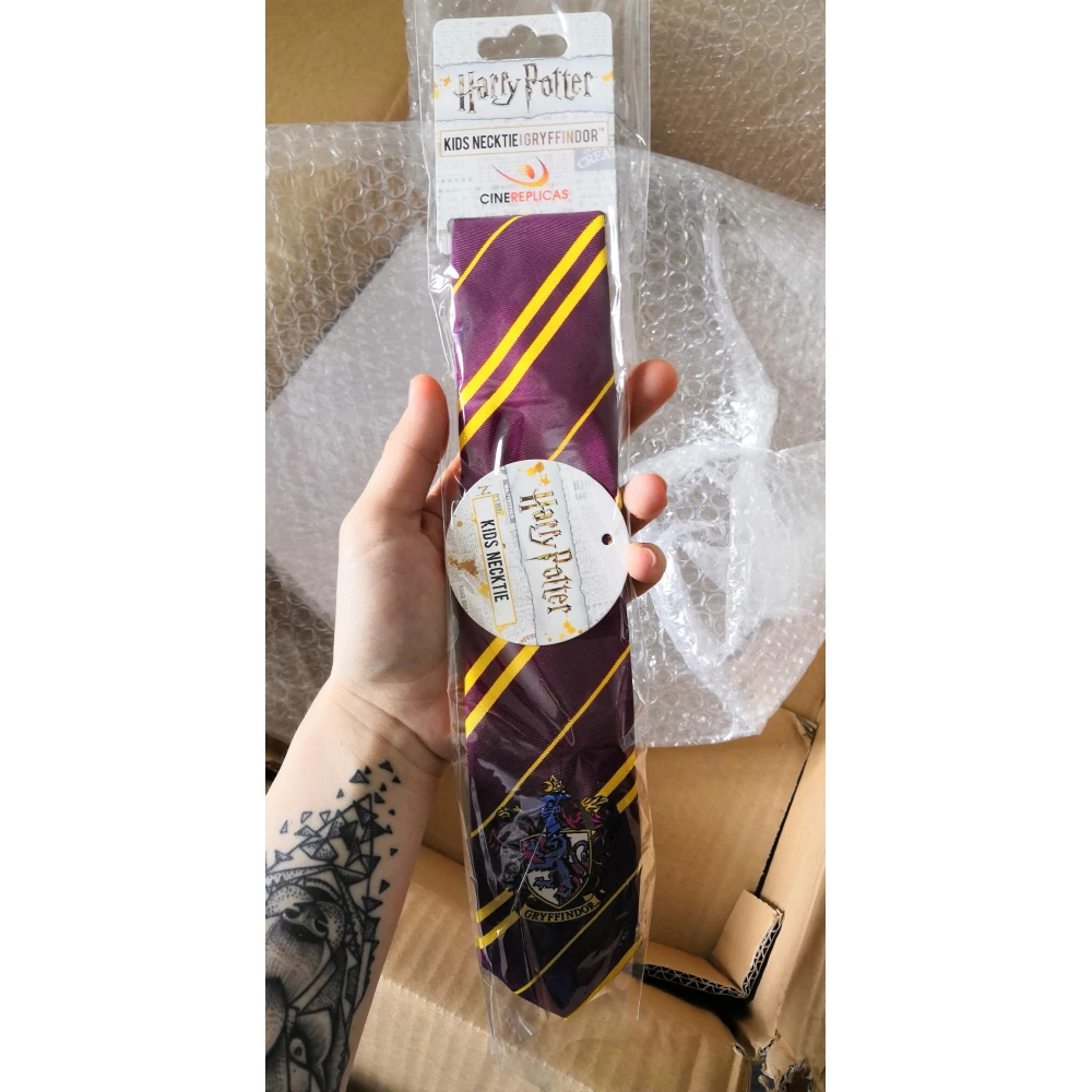 Detská kravata Harry Potter erb - Chrabromil
