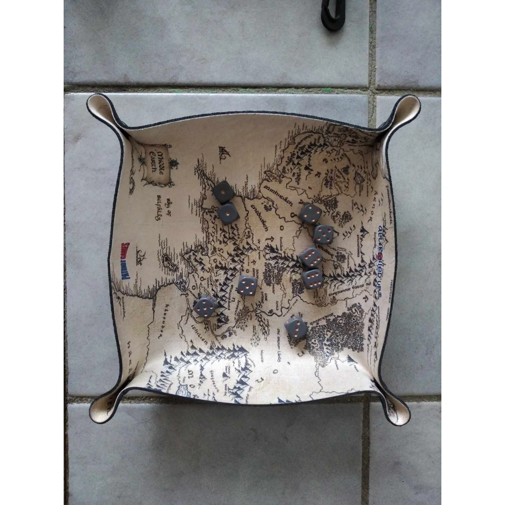 Dice Tray - Map of Middle-earth