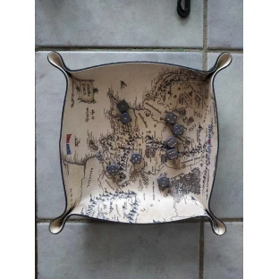 Dice Tray - Map of Middle-earth