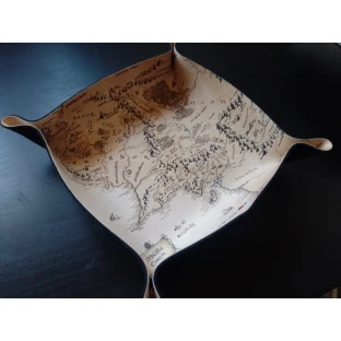 Dice Tray - Map of Middle-earth