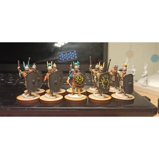 Dřevotřískové podstavce MDF Bases - Round 25mm (20 ks)