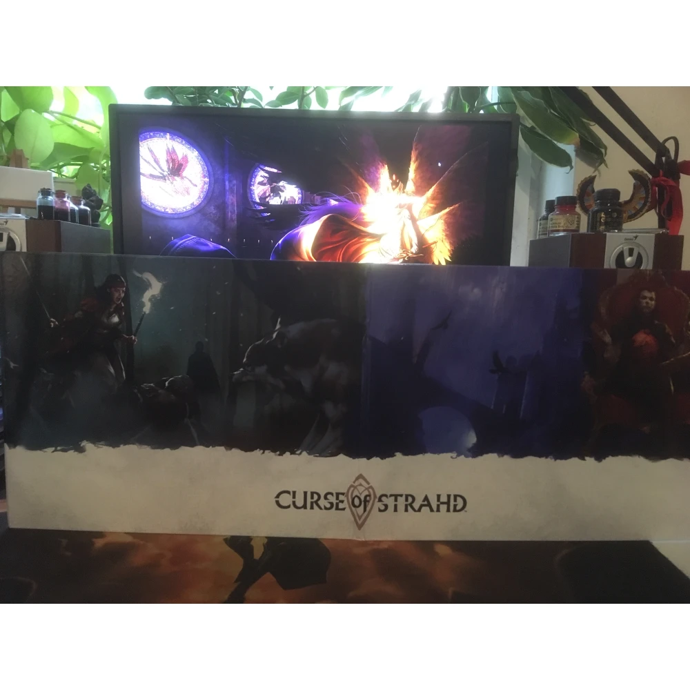 Dungeons and Dragons: Curse of Strahd DM Screen