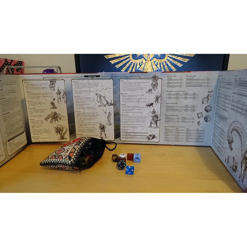 Dungeons and Dragons: Reincarnated DM Screen