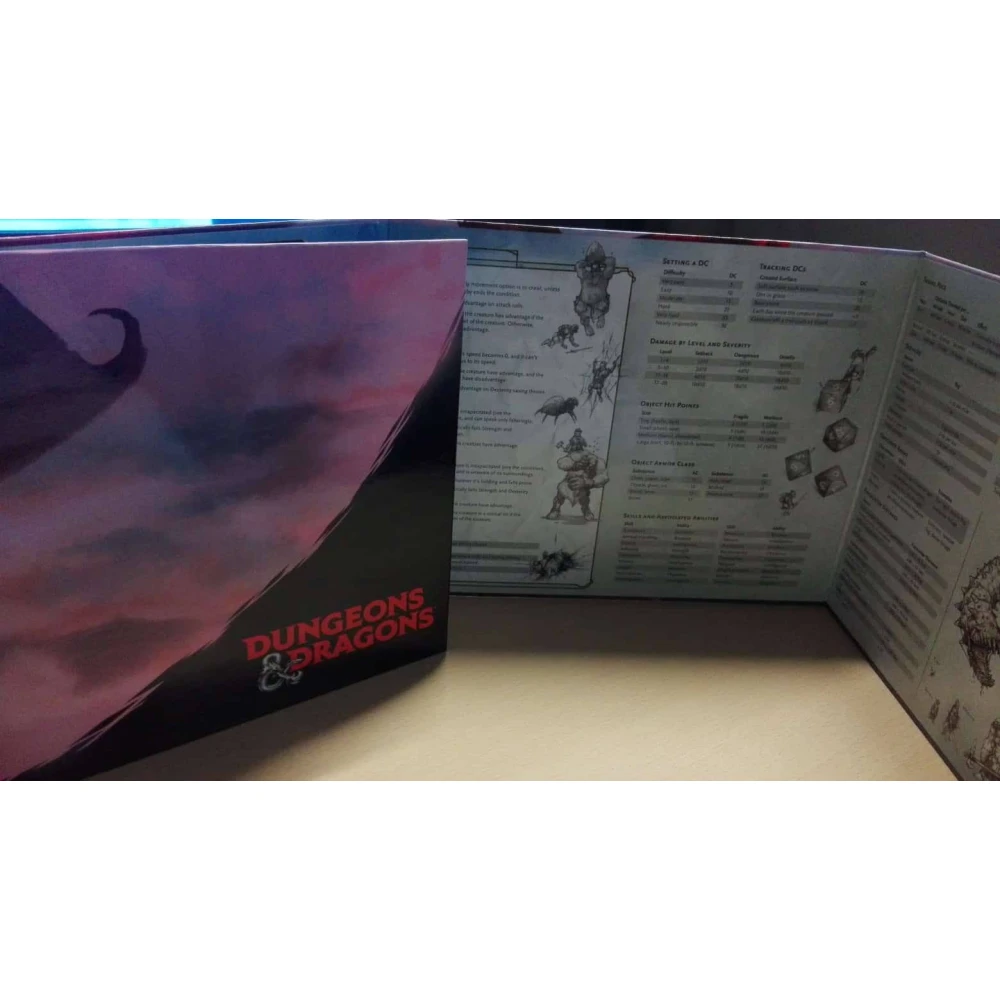 Dungeons and Dragons: Reincarnated DM Screen