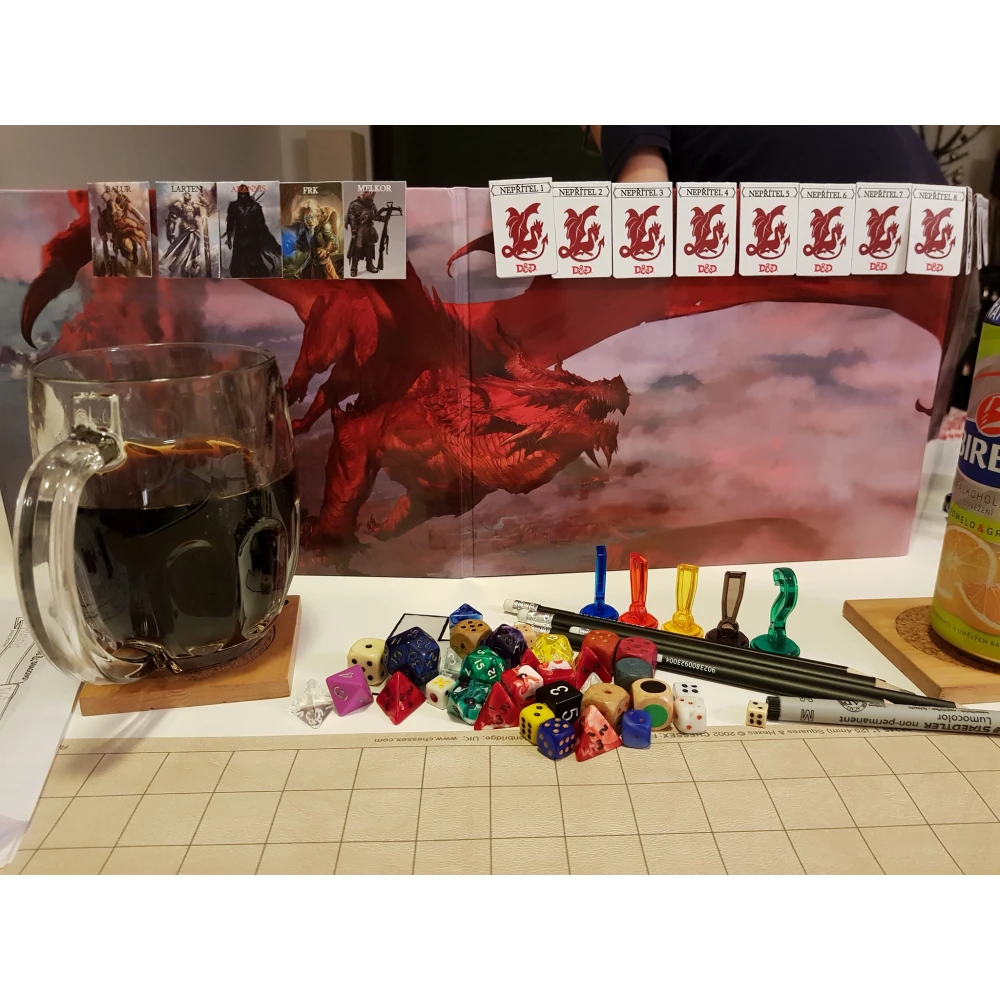 Dungeons and Dragons: Reincarnated DM Screen