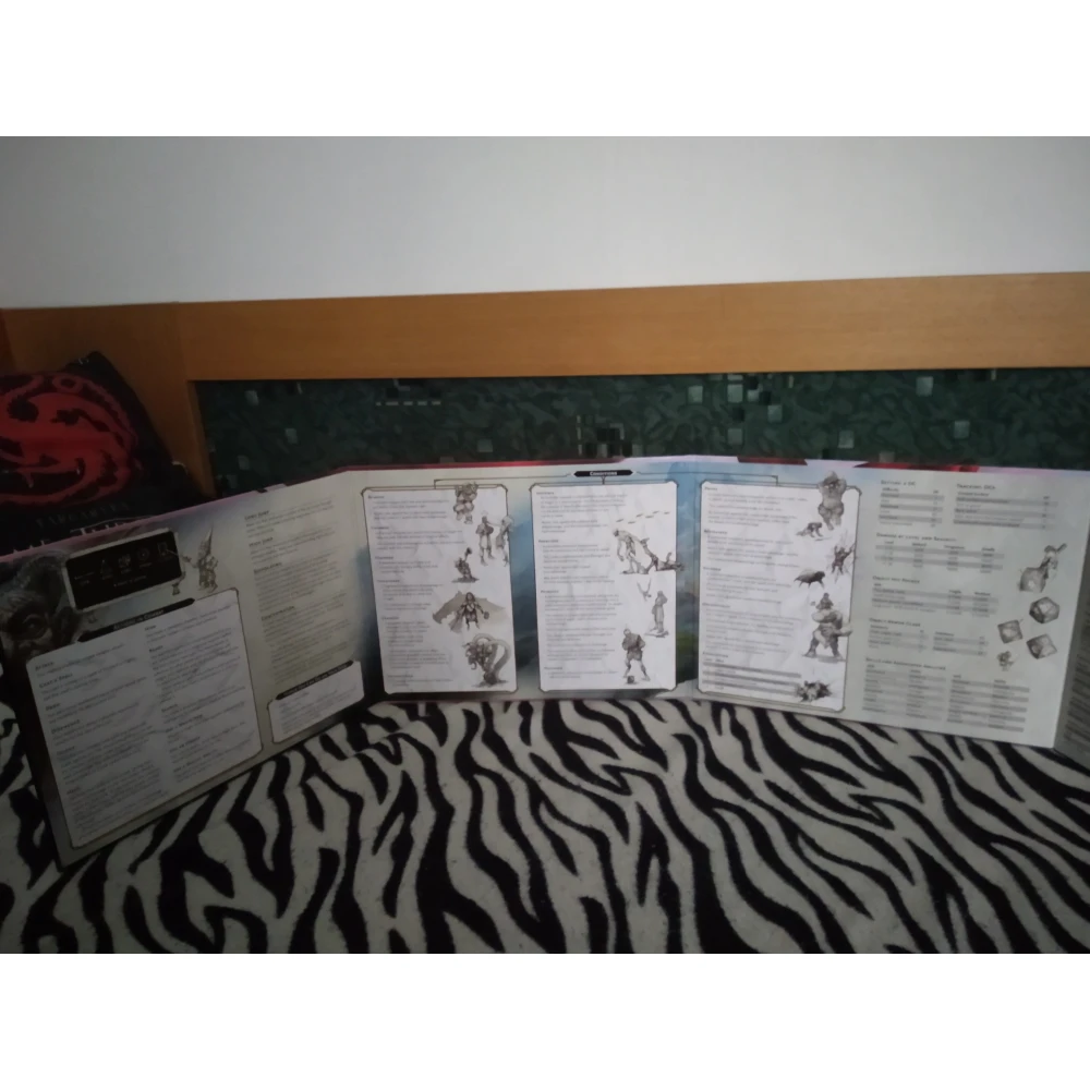 Dungeons and Dragons: Reincarnated DM Screen