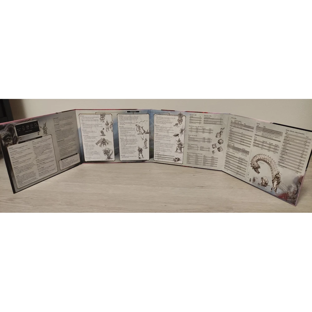 Dungeons and Dragons: Reincarnated DM Screen
