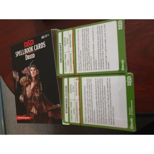 Dungeons and Dragons: Spellbook Cards - Druid (131 karet)