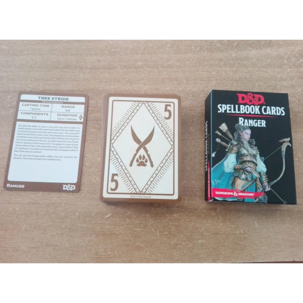 Dungeons and Dragons: Spellbook Cards - Ranger (46 cards)
