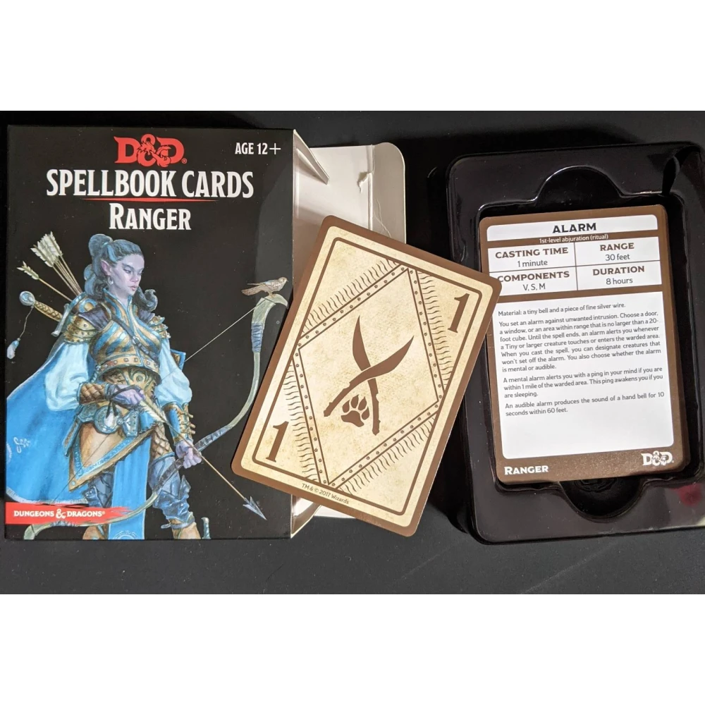 Dungeons and Dragons: Spellbook Cards - Ranger (46 cards)