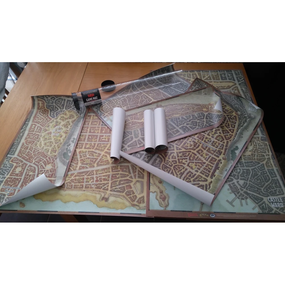 Dungeons and Dragons: Waterdeep Dragon Heist Map Set
