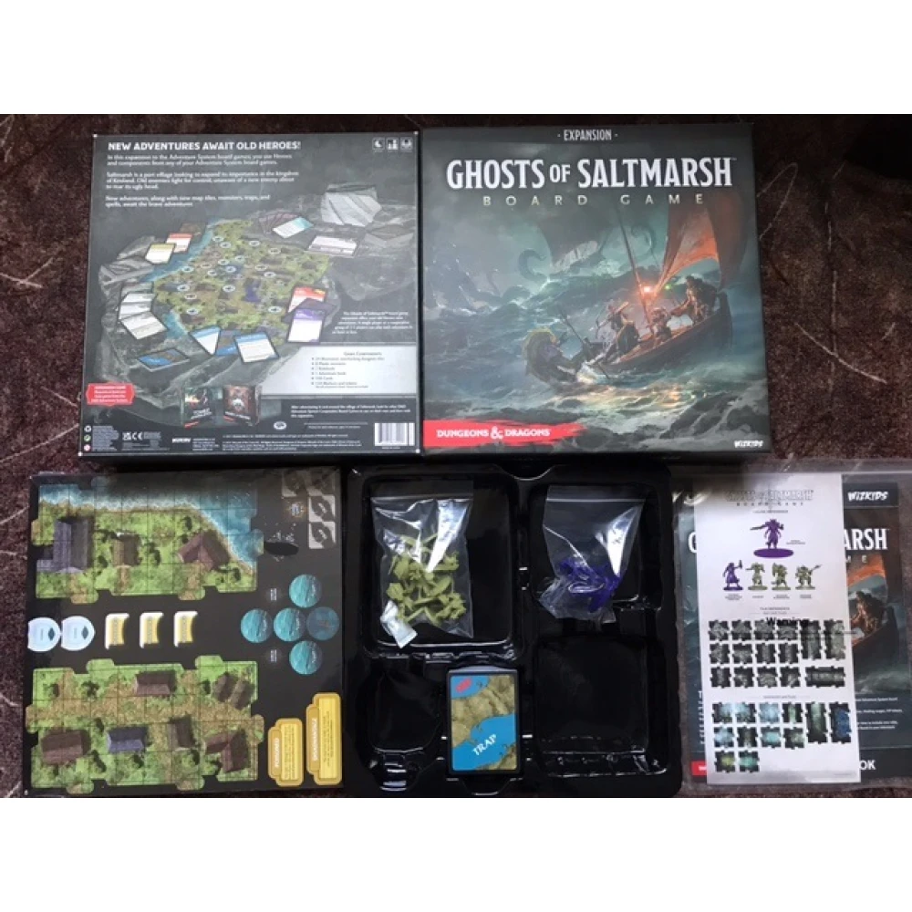 Dungeons & Dragons: Ghosts of Saltmarsh Board Game