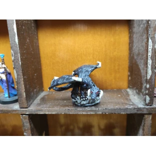 Dungeons & Dragons: Nolzur's Miniatures - Black Dragon Wyrmling