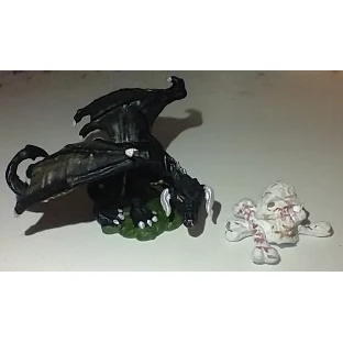 Dungeons & Dragons: Nolzur's Miniatures - Black Dragon Wyrmling
