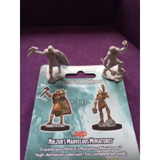 Dungeons & Dragons: Nolzur's Miniatures - Female Human Barbarian