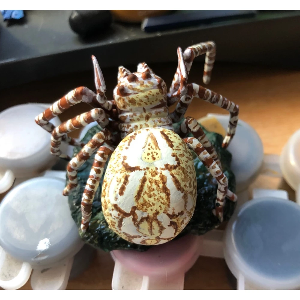 Dungeons & Dragons: Nolzur's Miniatures - Giant Spider & Egg Clutch