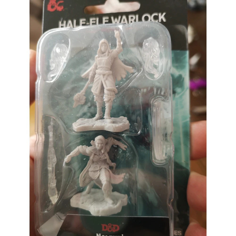 Dungeons & Dragons: Nolzur's Miniatures - Half-Elf Warlock
