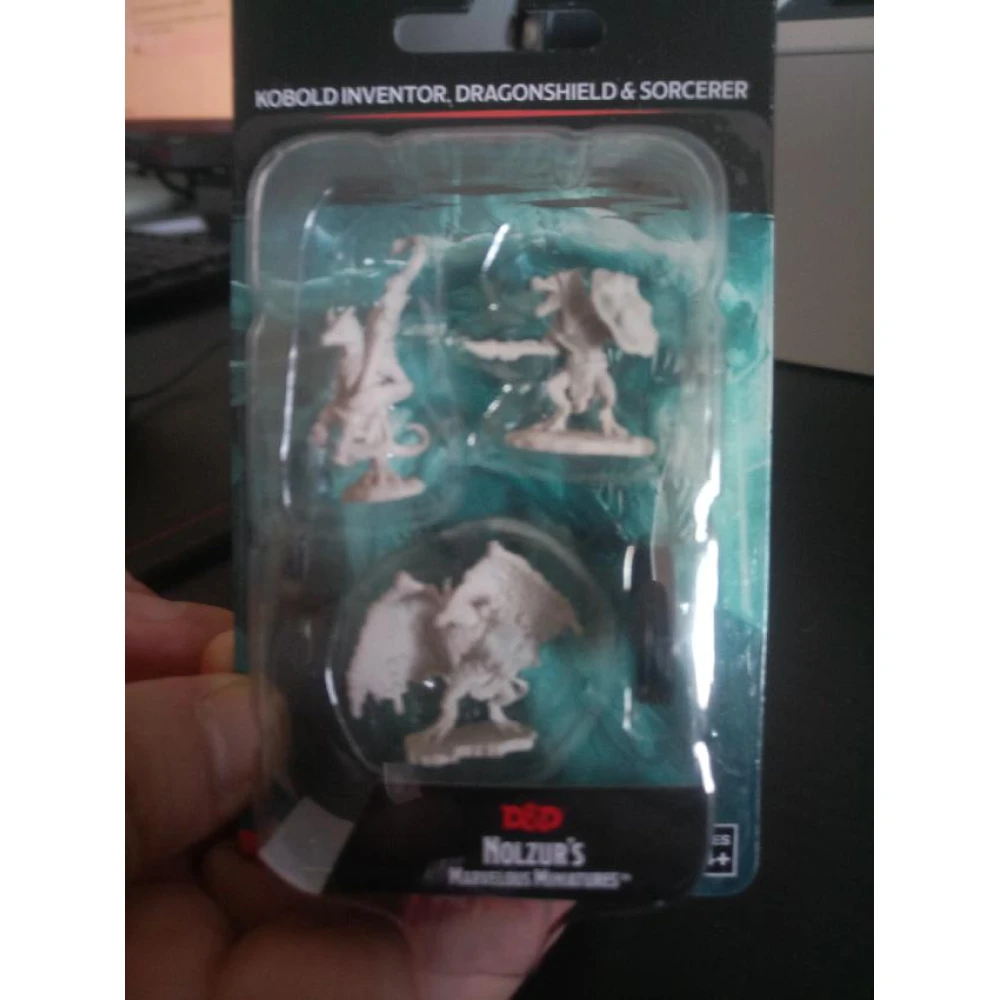 Dungeons & Dragons: Nolzur's Miniatures - Kobold Inventor, Dragonshield & Sorcerer