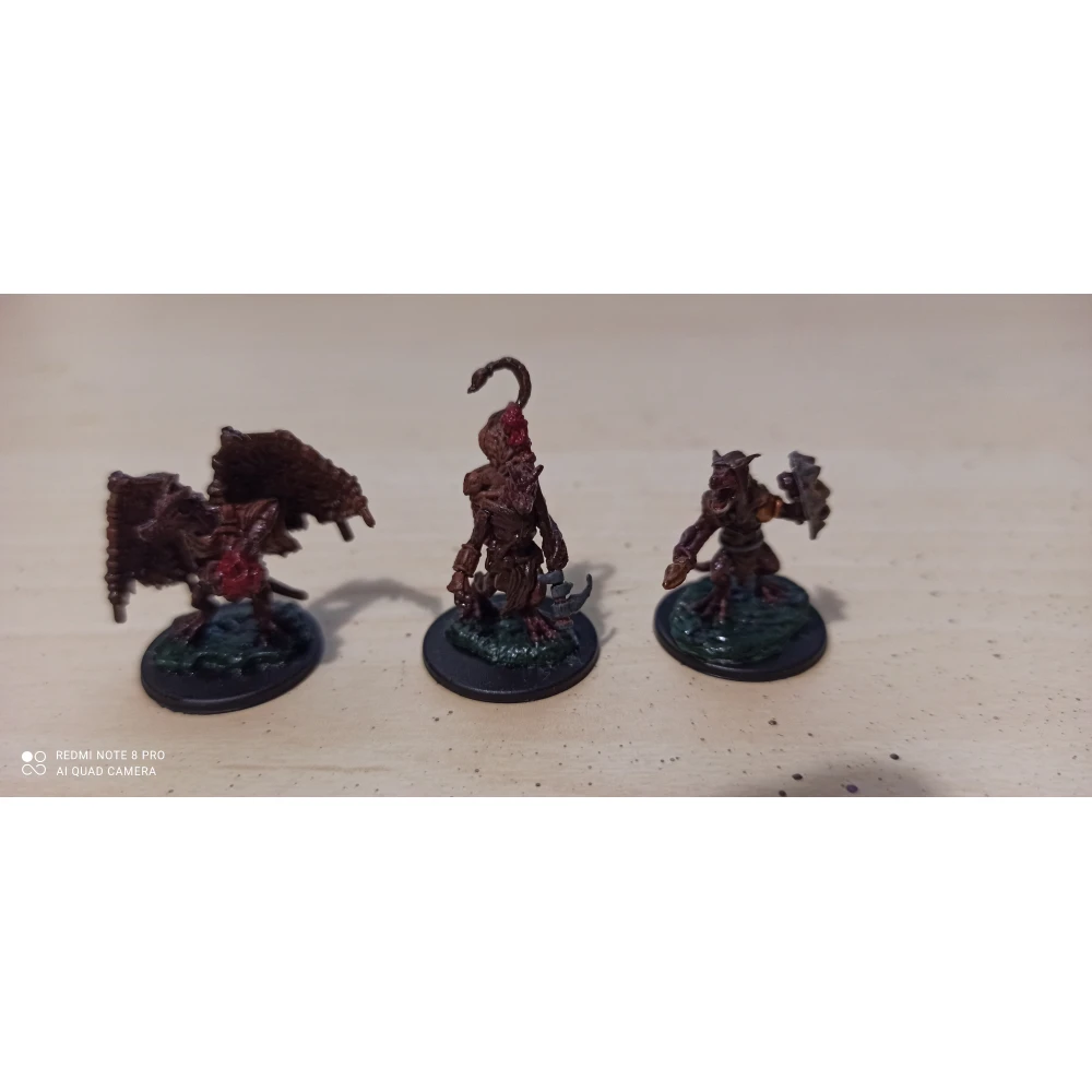 Dungeons & Dragons: Nolzur's Miniatures - Kobold Inventor, Dragonshield & Sorcerer
