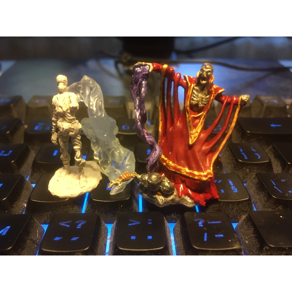 Dungeons & Dragons: Nolzur's Miniatures - Lich & Mummy Lord