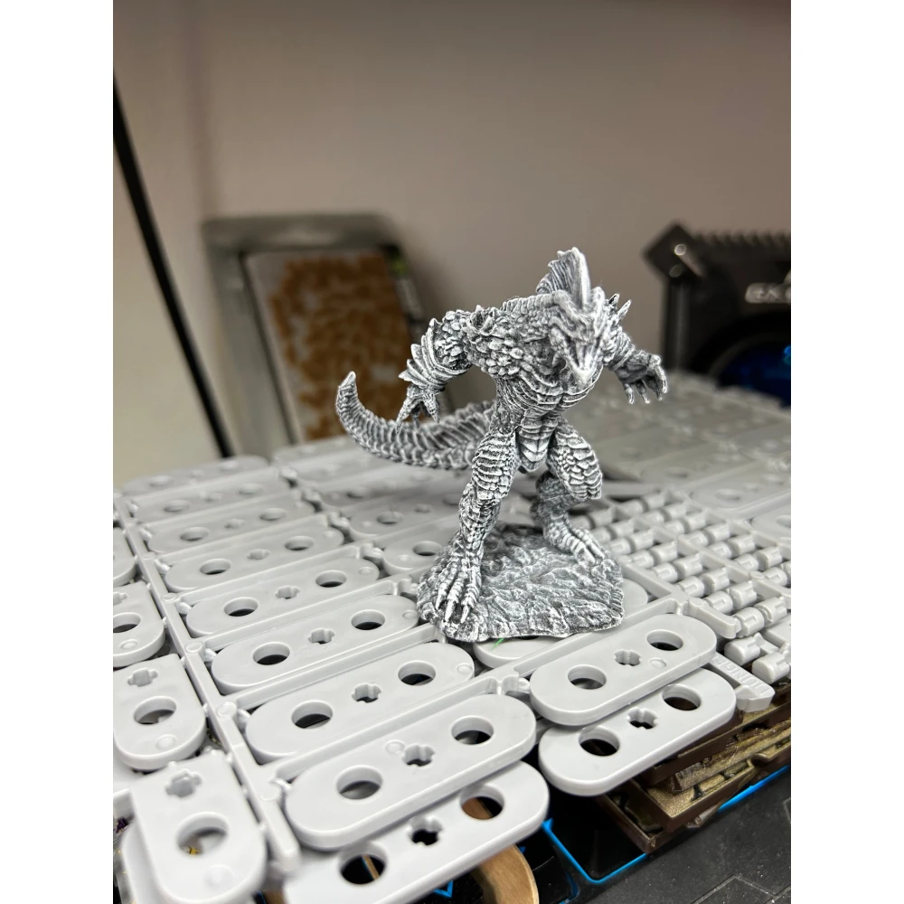 Dungeons & Dragons: Nolzur's Miniatures - Lizardfolk Render