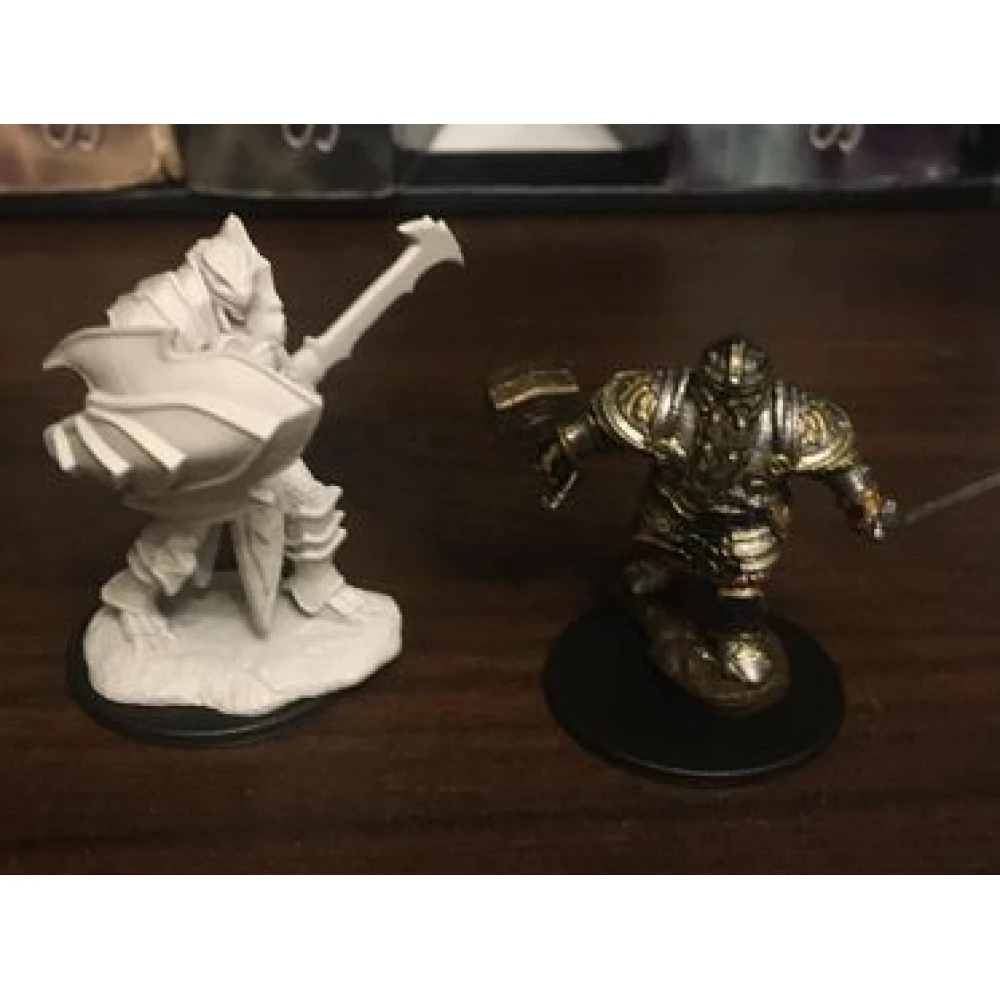 Dungeons & Dragons: Nolzur's Miniatures - Male Dragonborn Paladin