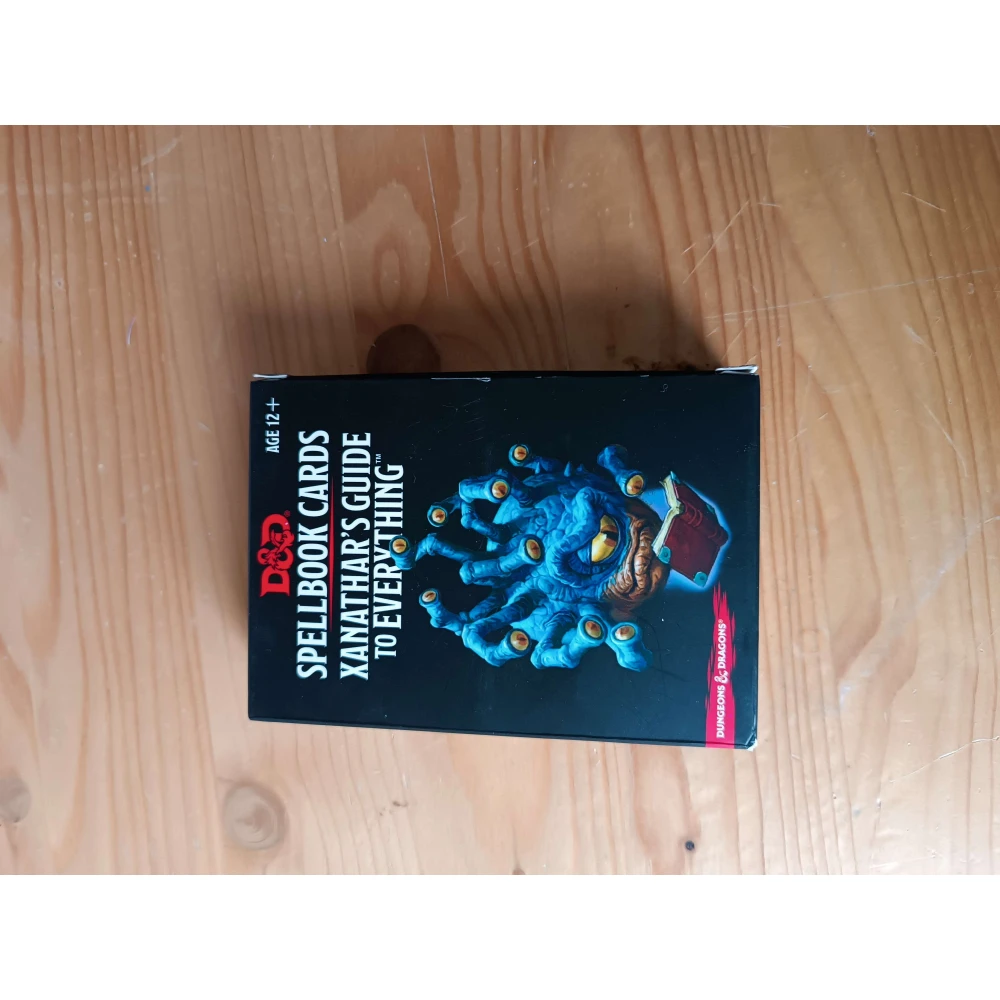 Dungeons & Dragons RPG - Xanathar's Guide to Everything Spellbook Cards