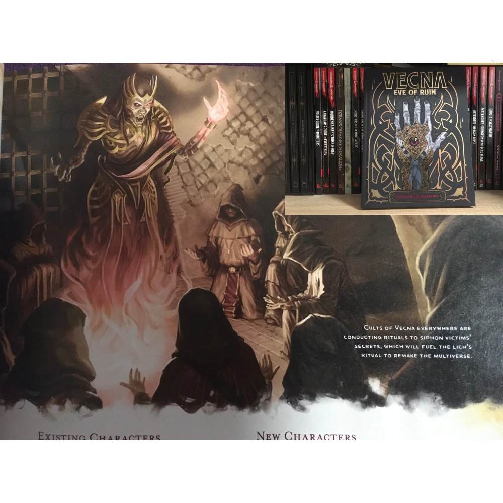 Dungeons & Dragons: Vecna: Eve of Ruin Alt.Cover