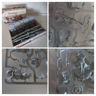 Dungeons & Lasers: Fantasy Miniatures Set