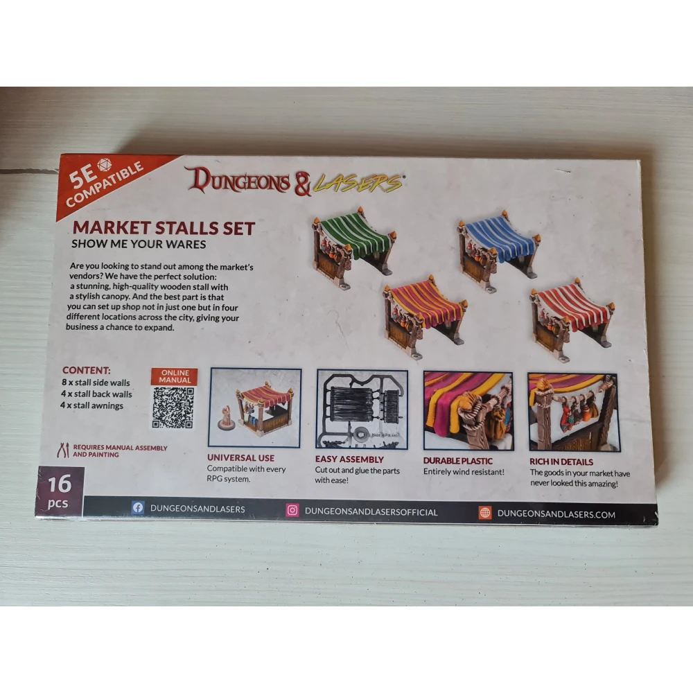 Dungeons & Lasers: Market Stalls