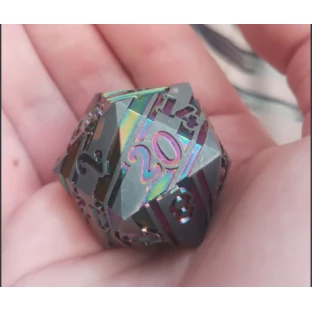 D20 Die - Druid's Revenge (4 cm)