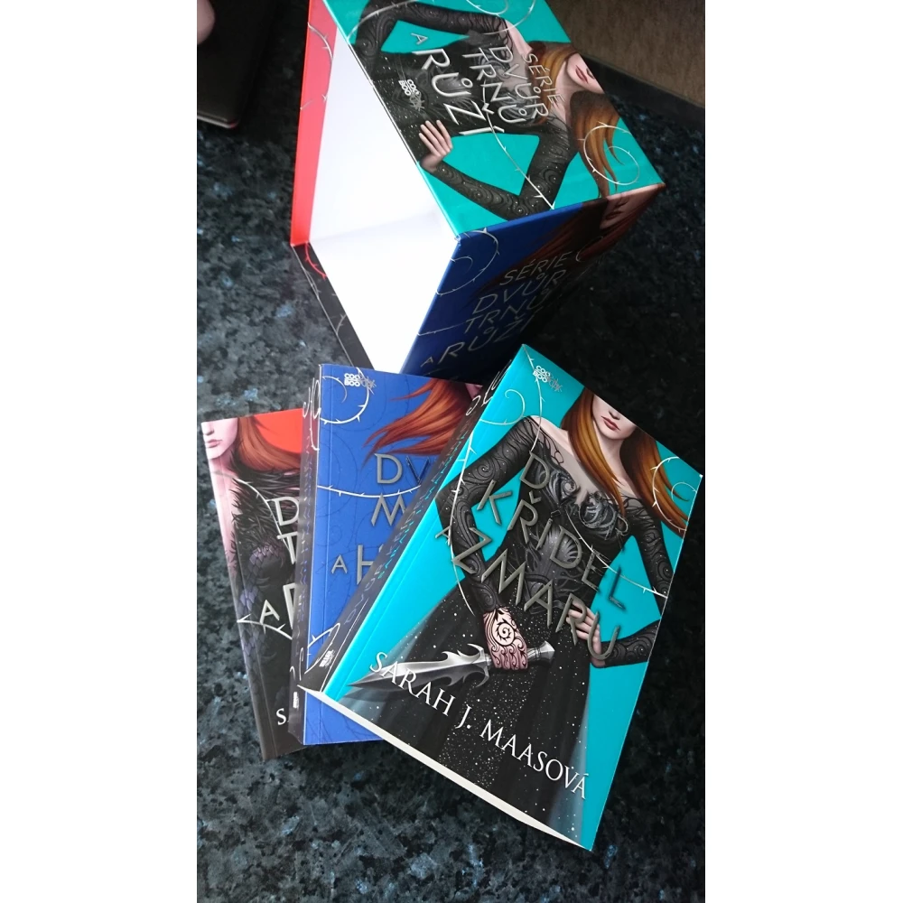 Dvůr trnů a růží - box